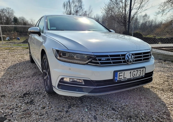 Volkswagen Passat cena 87500 przebieg: 75000, rok produkcji 2018 z Łódź małe 352